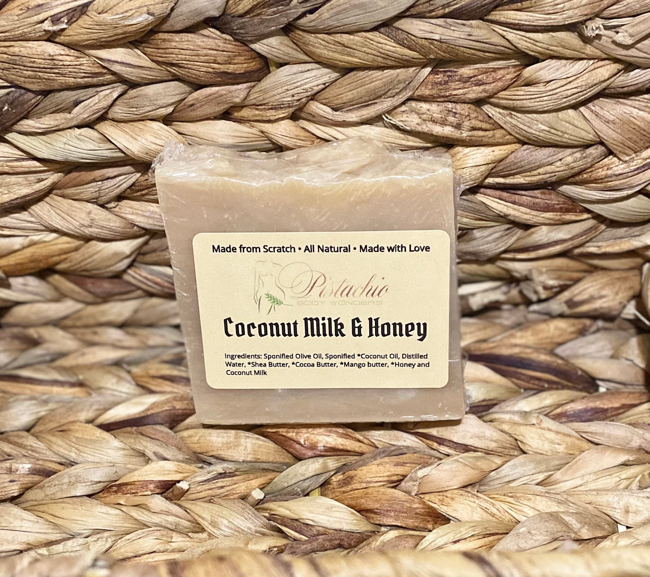 Coconut Milk and Honey Soap Bar