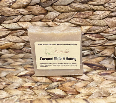 Coconut Milk and Honey Soap Bar