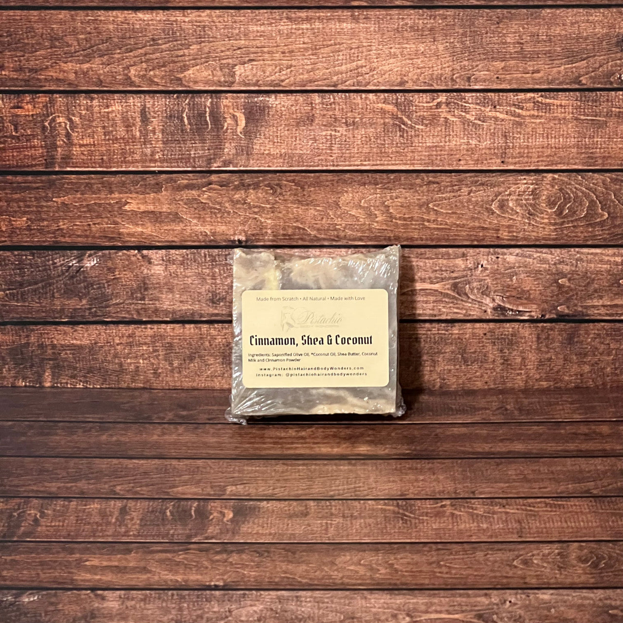 Cinnamon, Shea & Coconut Soap Bar