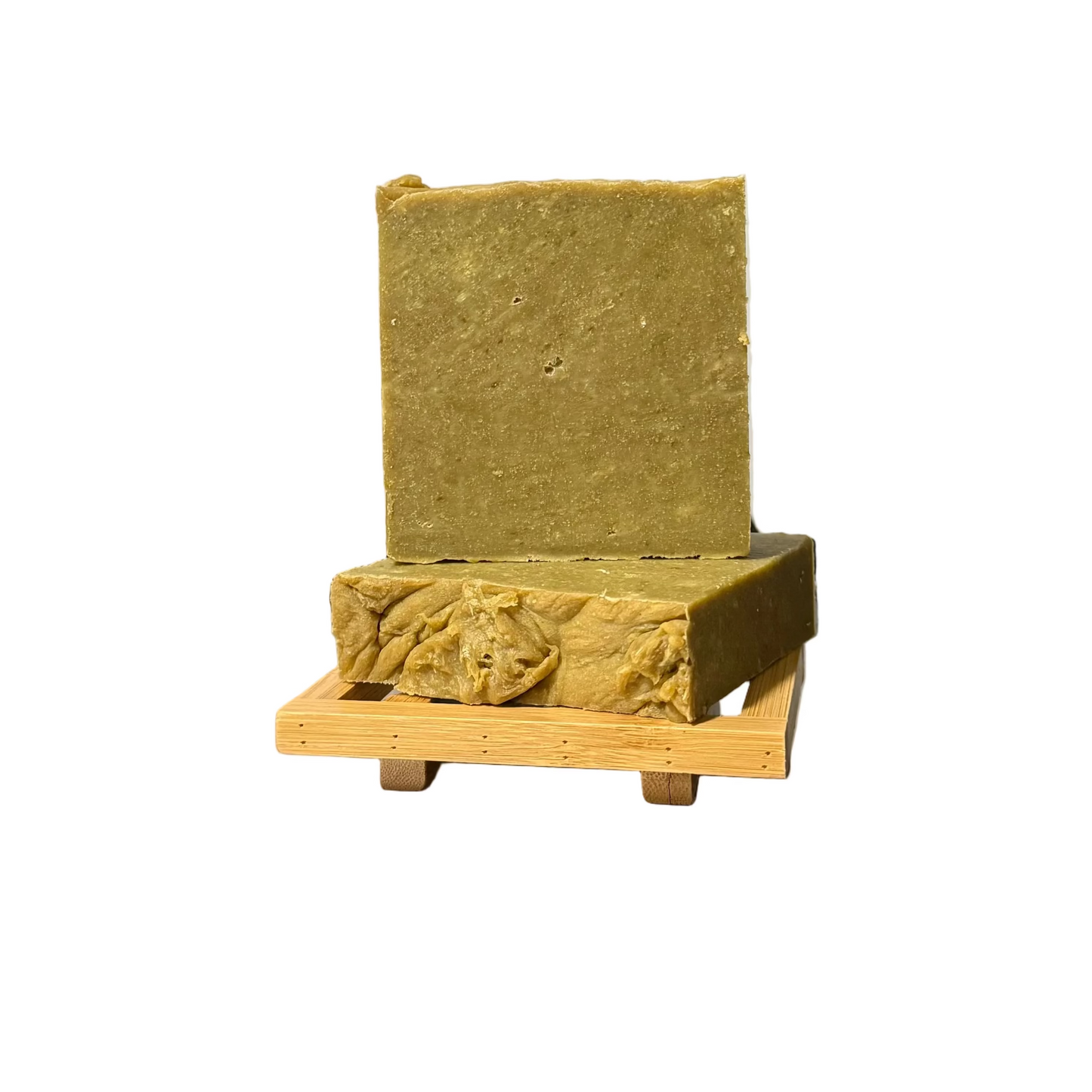 Spinach, Oatmeal and Turmeric Soap Bar