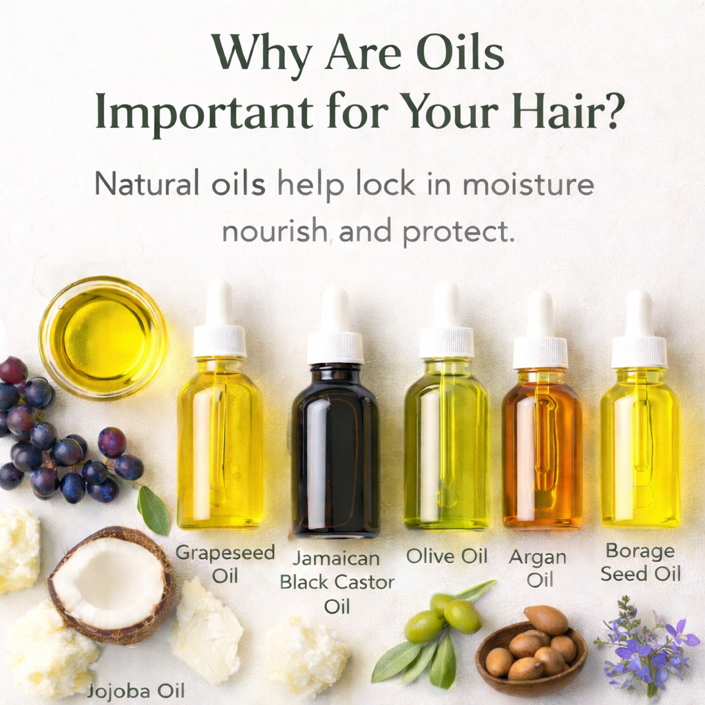 Why Natural Oils are Important for your Hair
