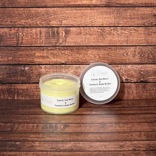 Carrot, Sea Moss and Turmeric Body Butter