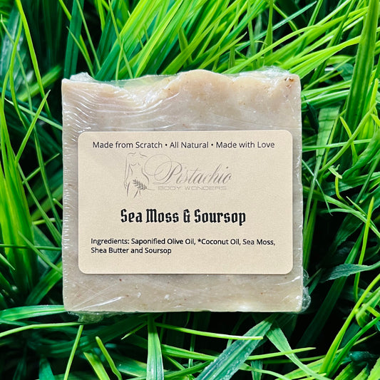 Sea Moss &  Soursop Soap Bar