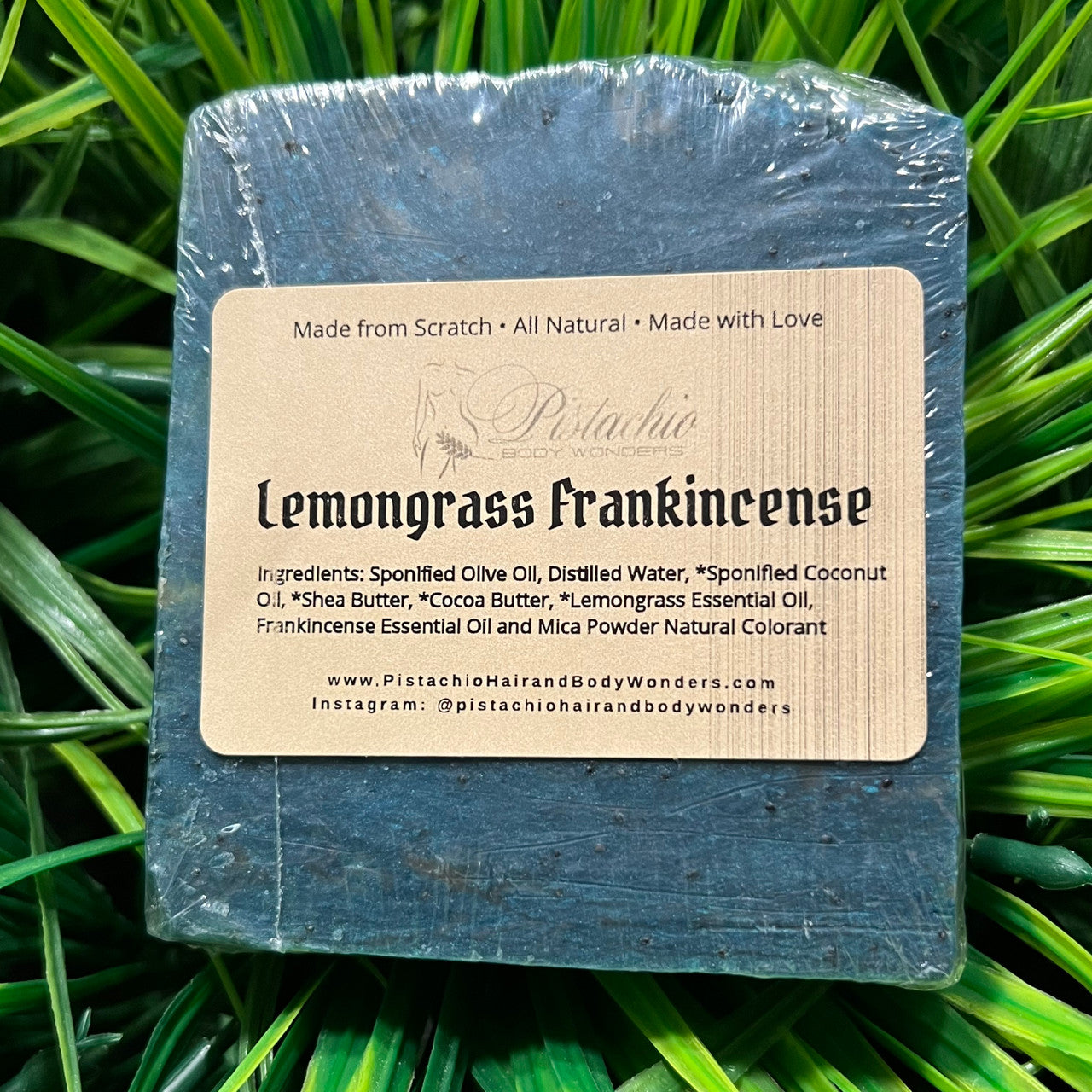 Lemongrass Frankincense Soap Bar