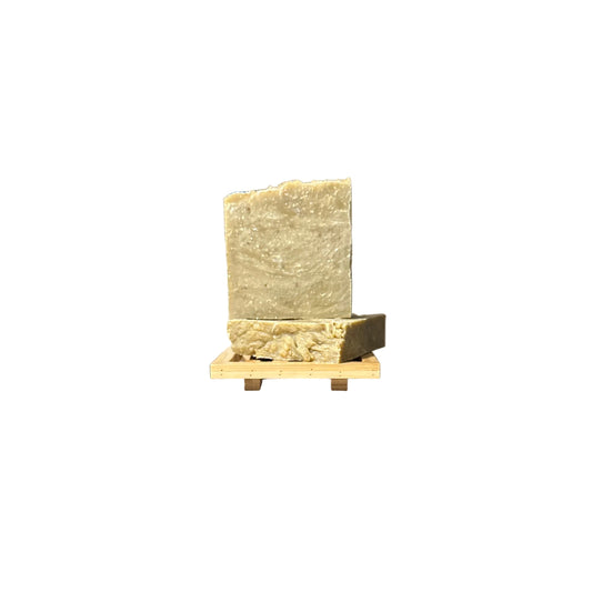 Spinach, Oatmeal & Pine Tar Soap Bar