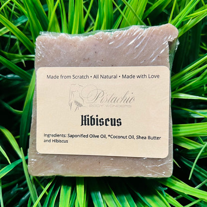 Hibiscus  Soap Bar