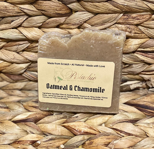 Oatmeal & Chamomile Face Soap Bar