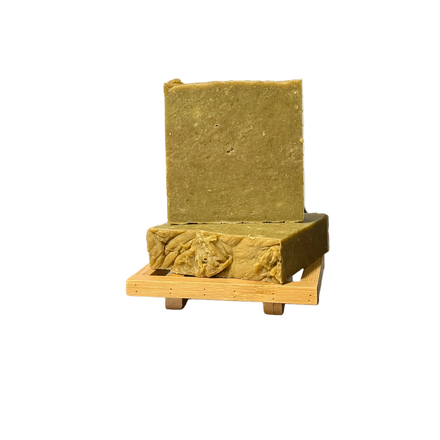 Spinach, Oatmeal and Turmeric Soap Bar