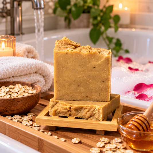 Oatmeal Milk and Honey  Soap Bar